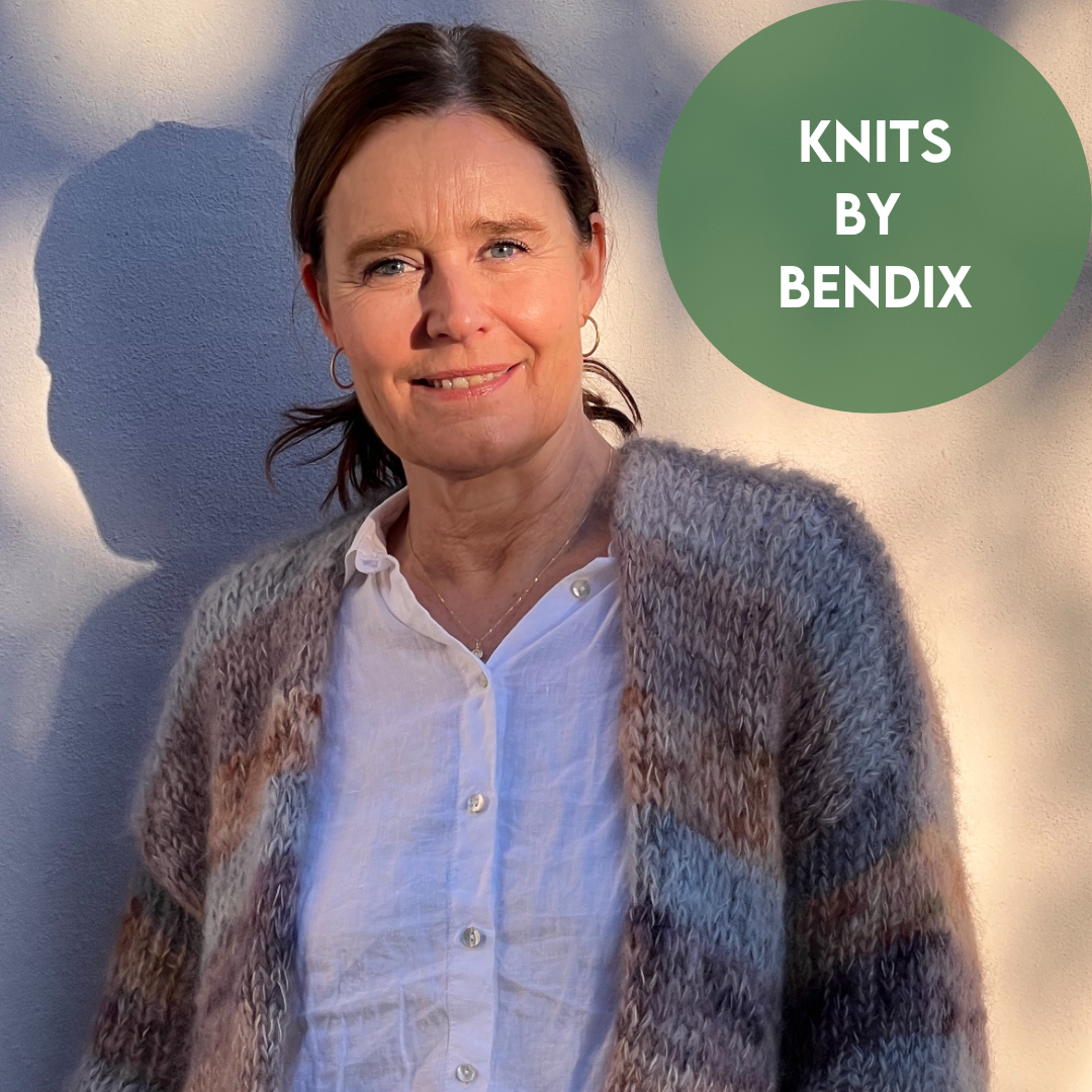 Knit by bendix<br />
Odense, garn, strik, designer, opskrifter<br />
stand, udstiller